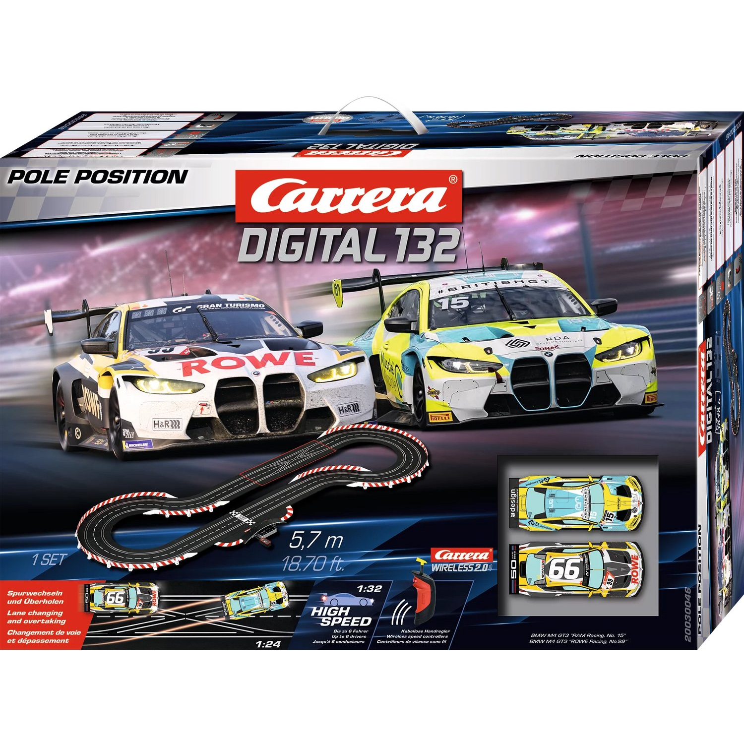CARRERA-TOYS DIGITAL 132 Pole Position pálya készlet (20030046)