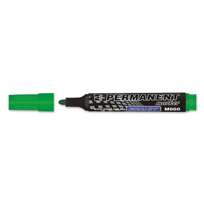 Permanentný popisovač Pentel N0860 zelený (M86010K04)