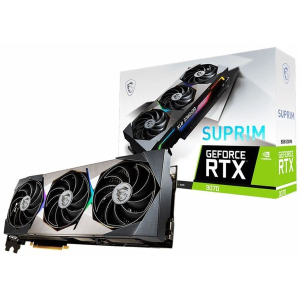 MSI GeForce RTX 3070 SUPRIM 8G LHR videokártya (V390-402R)