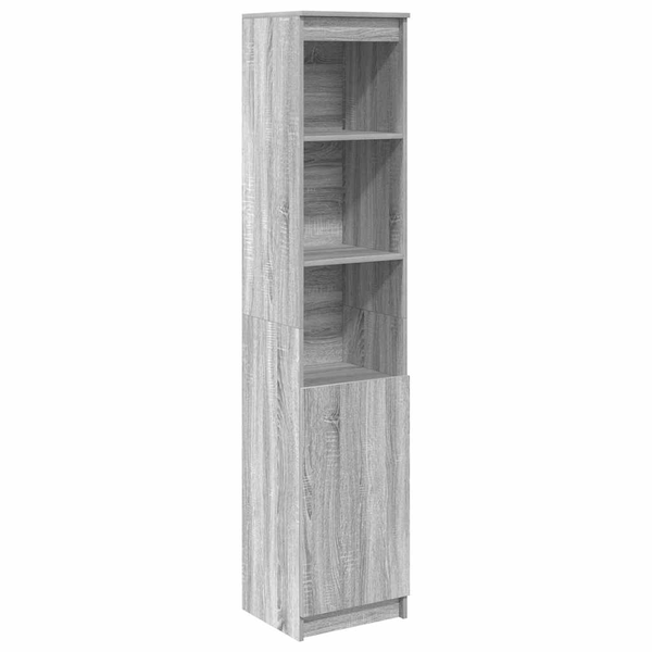 Komoda Szara Sonoma 37,5x35x180 cm Drewno klejone Lumarko!
