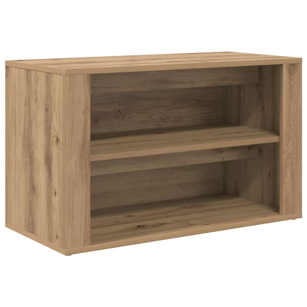 Raft pentru încălțăminte stejar artizanal 75 x 35 x 45 cm