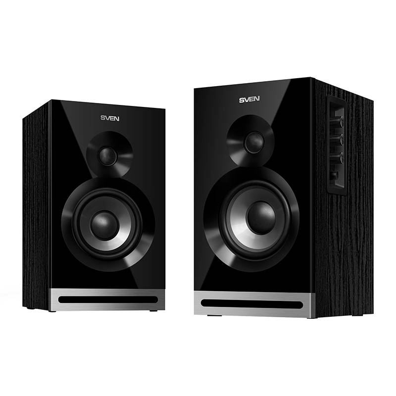 SVEN SPS-705 2.0 csatornás Bluetooth hangszóró fekete (SV-014254) (SV-014254)