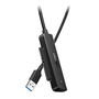 USB кабел адаптер Ugreen, CM321 USB 3.0 (T) към S-ATA (T), 50 см, USB адаптер към HDD S-ATA 2.5, Черен