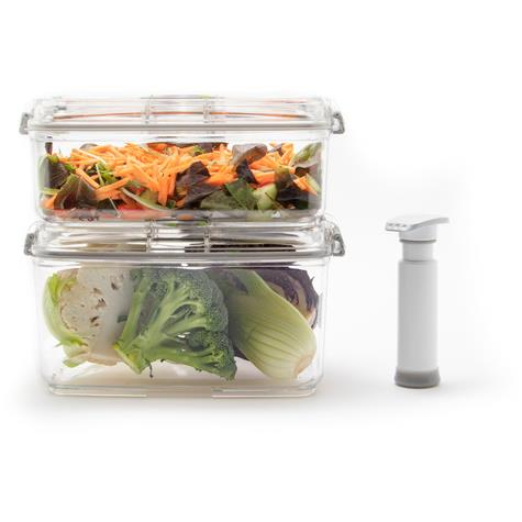 STATUS 158567 Full Tritan nagyméretű vákuumdoboz készlet, 3 darab (STA 158567)