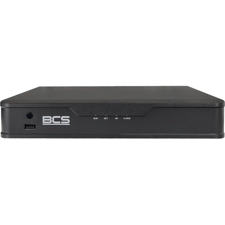 BCS BCS-P-NVR0801-4KE-III 8-csatornás 4K IP rögzítő 8MP kamera támogatással (BCS-P-NVR0801-4KE-III)