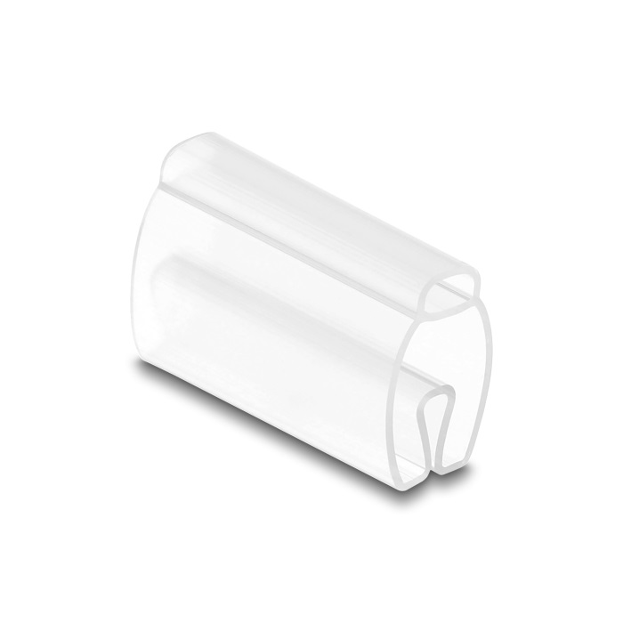 Delock Kábel jelölő 6 mm - 10 mm átmérőjű kábelhez 50 db. Áttetsző (80952) (80952)