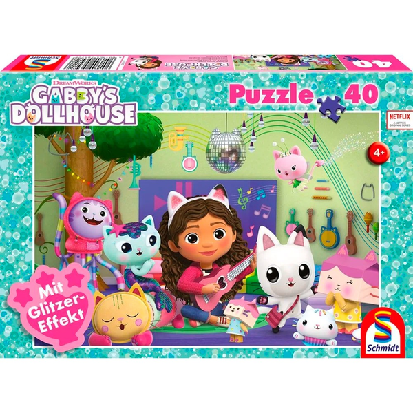 Gabby's Dollhouse: Miau-ziger Partyspaß (40 Teile)