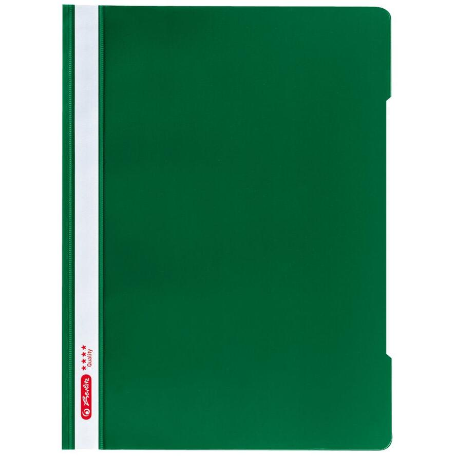 Herlitz A4 PP gyorsfűző mappa - Zöld (11317146)