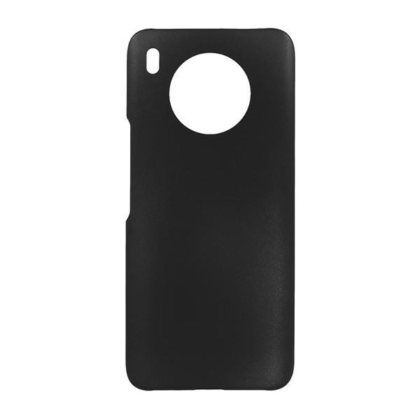 Huawei Honor 50 Lite / Nova 8i, Műanyag hátlap védőtok, gumírozott, fekete