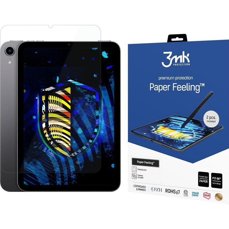 3mk Paper Feeling védőfólia rajzoláshoz Apple iPad Mini 6 (5903108448352)
