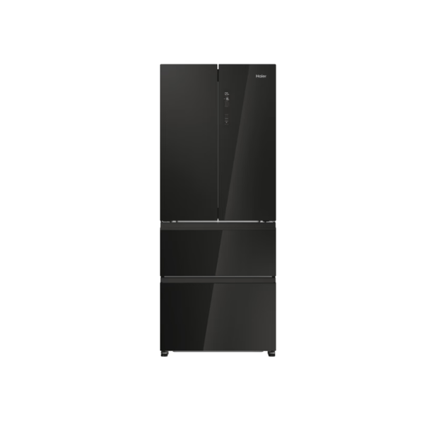 Haier HFR3718ENGB Fritstående 402 L Sort