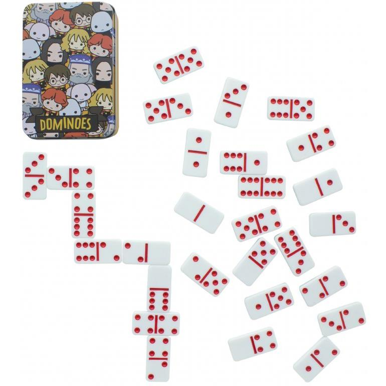 PALADONE Harry Potter Chibi Dominó Készlet Gyűjtői Fémdobozban (PP9100HP)