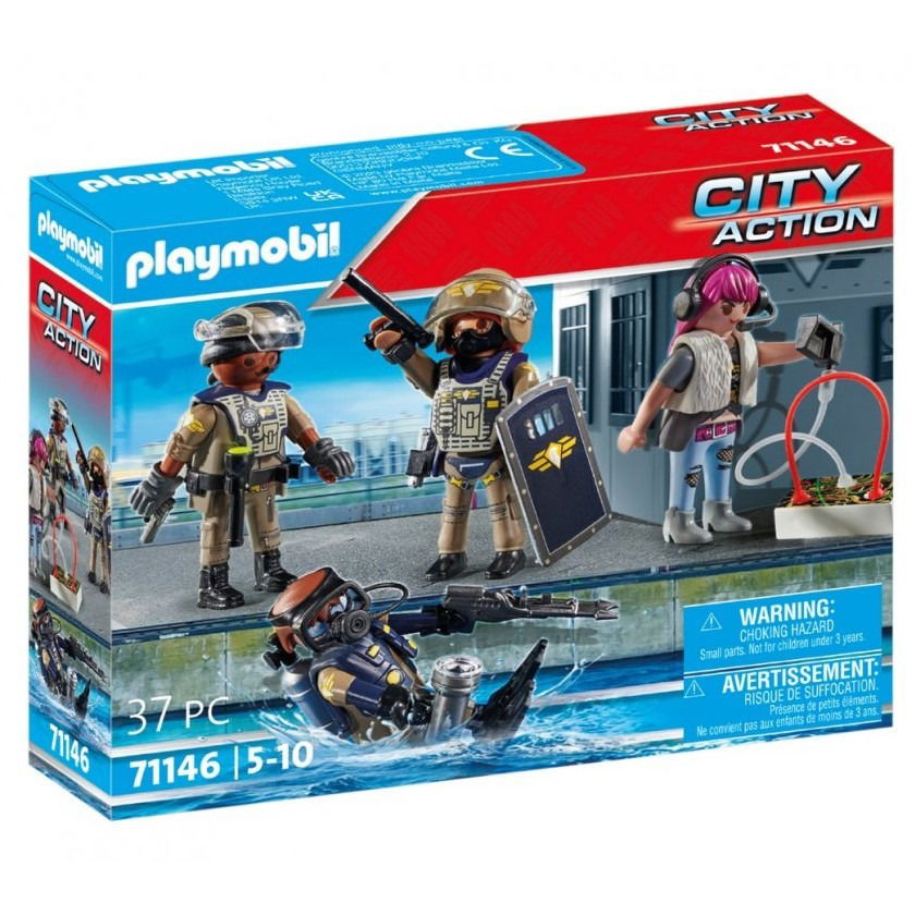 Playmobil SWAT - Figuraszett 71146 (4008789711465)