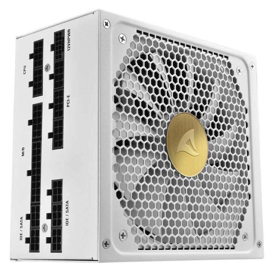 Sharkoon 1000W Rebel P30 Gold 80+ Gold Tápegység - Fehér (4044951038534)