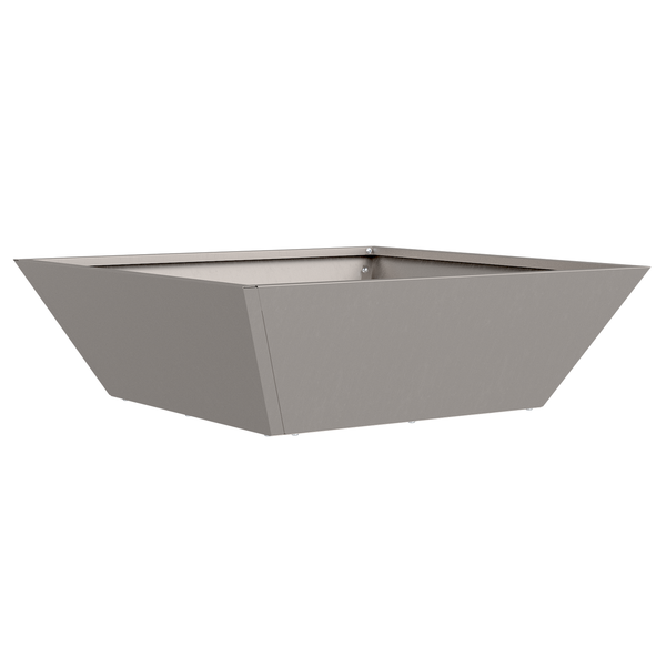 Ghiveci din metal Oțel rezistent la intemperii 50 x 50 x 15 cm