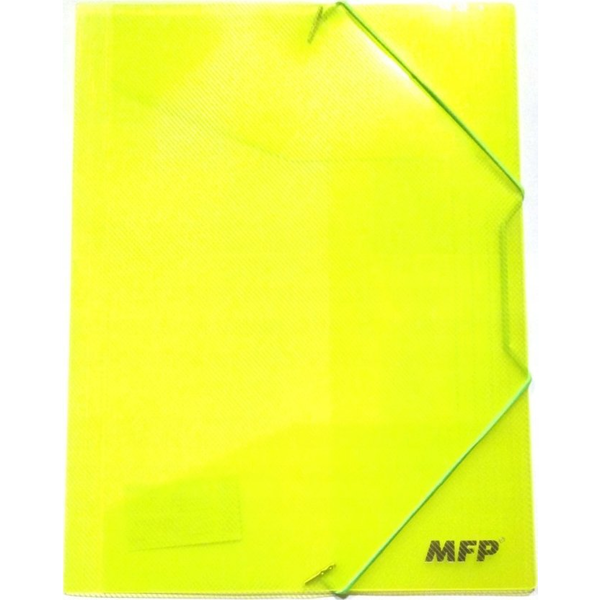 MFP paper teczka M A4 zielona z gumą PP 5370342