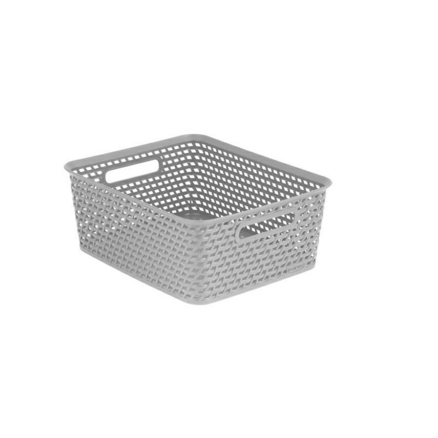 Univerzális kosár műanyag, szürke (232430)