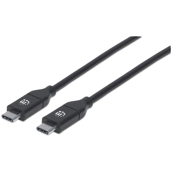 Manhattan 355247 USB kábel 2 M USB 2.0 USB C Fekete