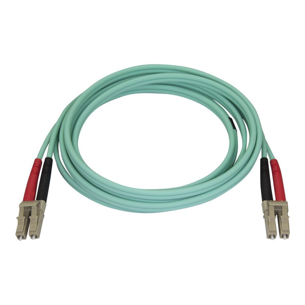 StarTech.com 450FBLCLC2 száloptikás kábel 2 M LC OM4 Türkizkék