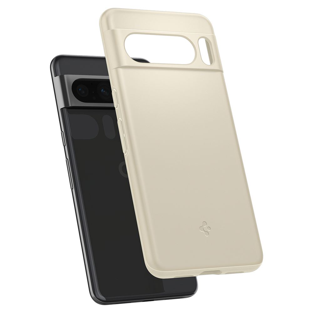 Spigen Thin Fit Google Pixel 8 Pro tok bézsszínű (ACS06328) (ACS06328)