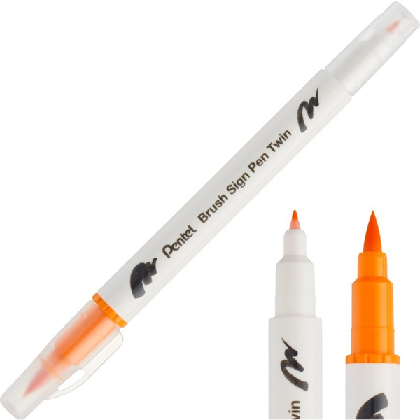 Popisovací Pen Twin fix Pentel okrové