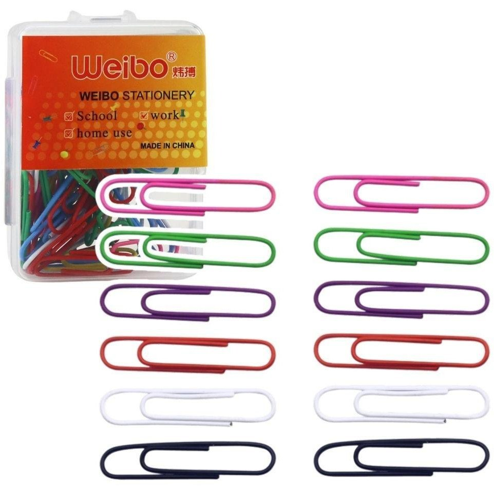 Színes Gemkapocs Készlet 30 Mm 40 db..  22398 (5905991047544)