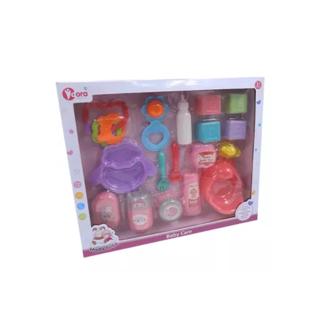 Dora 14 darabos Babaápolási kiegészítők szett lányoknak (WZB112)