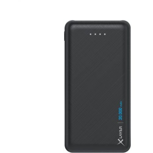 XLayer Powerbank Micro (20.000mAh) black