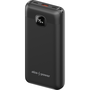 AlzaPower Garnet 20000mAh Power Delivery (22,5W) - fekete