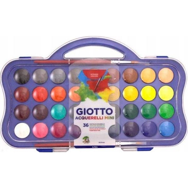 Vízfesték Giotto 23 mm 36 Darabos (GIOT0227)