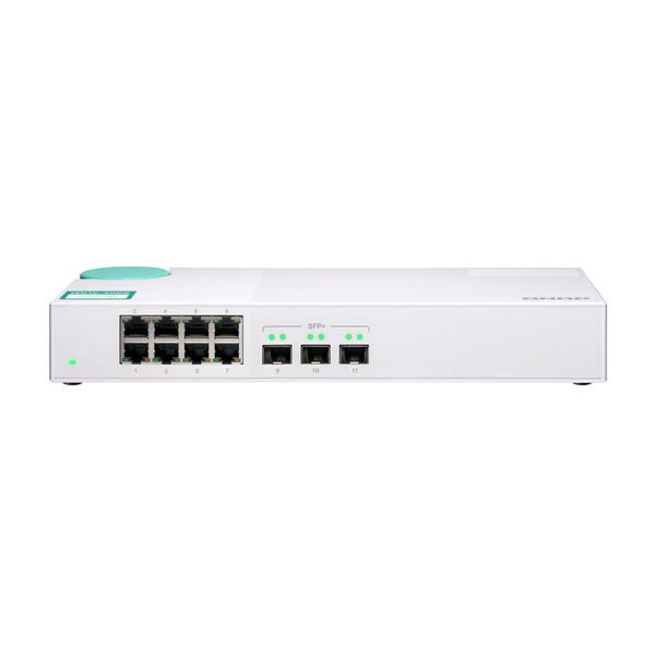 QNAP QSW-308S netwerk-switch Unmanaged Gigabit Ethernet (10/100/1000) Wit