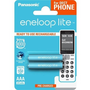 Panasonic Eneloop Lite 1.2V AAA 550mAh akku 2db (BK-4LCCE/2DE)