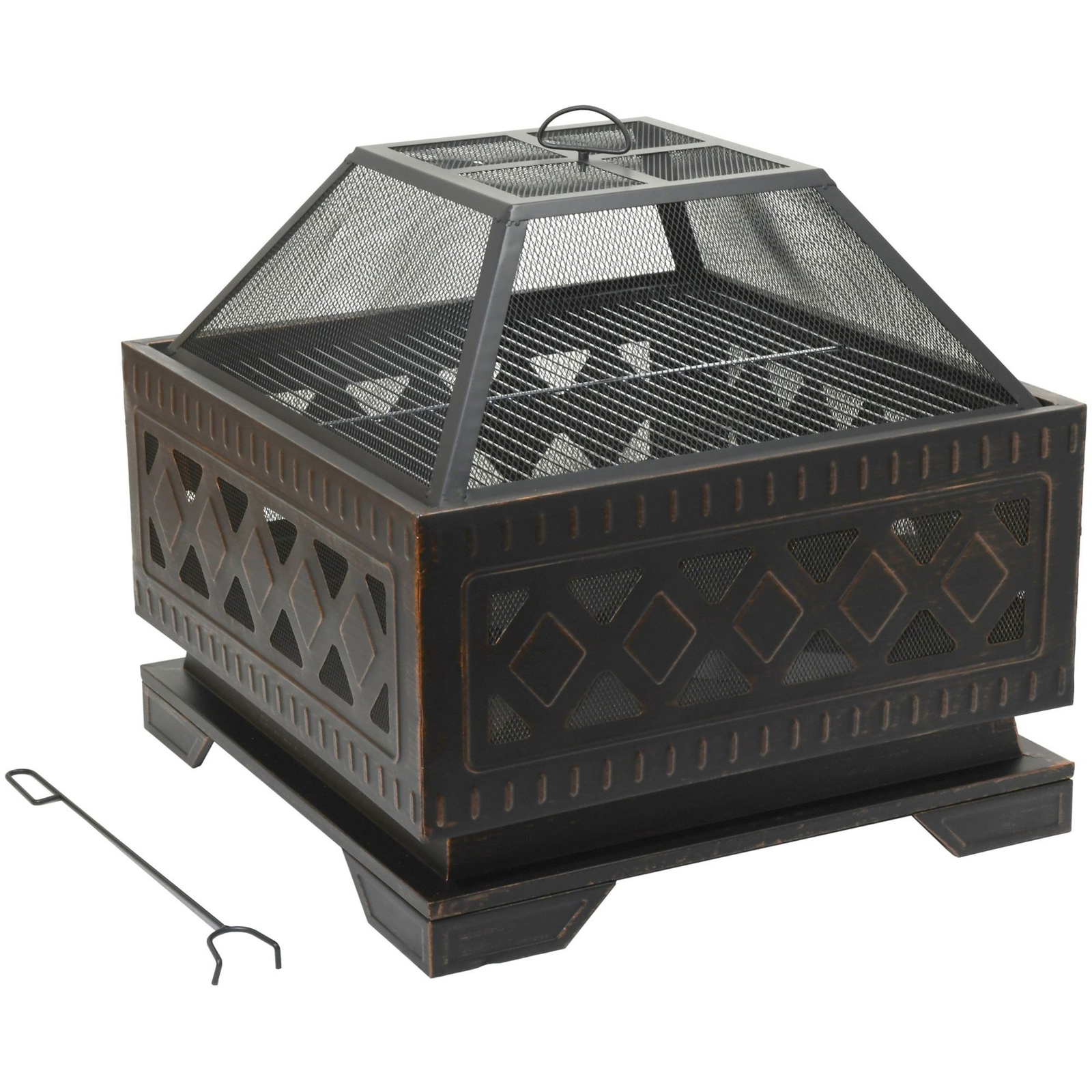 SQUARE copper patina (13009)