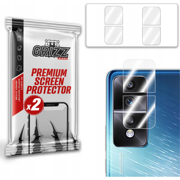  GrizzGlass Szkło hybrydowe na aparat Grizz Honor 80 GT