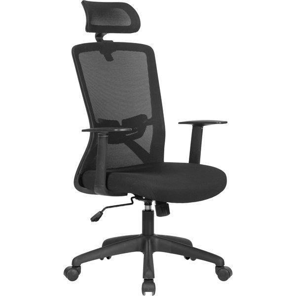 Antares JOY fekete/mesh fekete fejtámlás hálós forgószék (JOY FEKETE/MESH FEKETE)