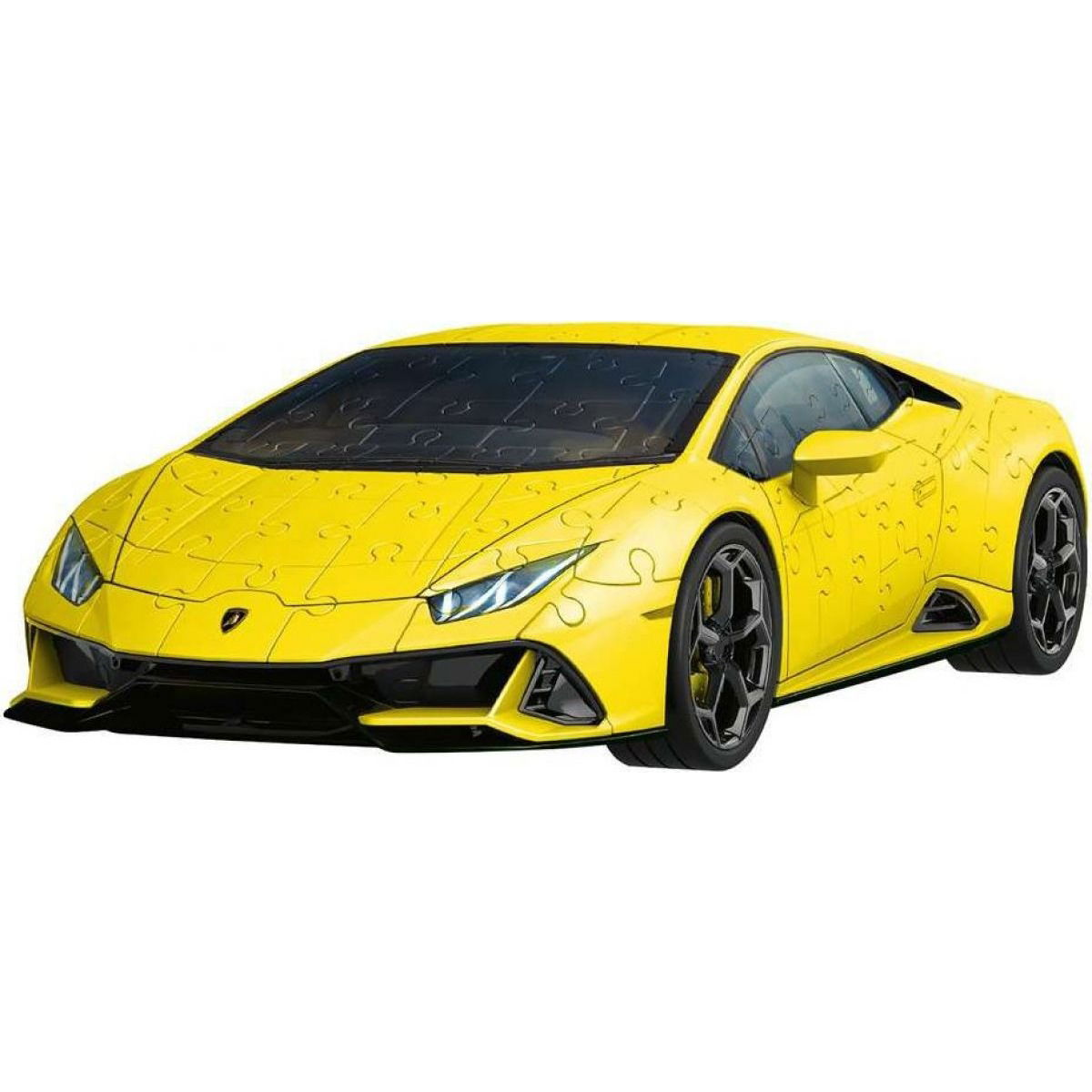 3D puzzle Lamborghini Huracán Evo žlté 108 dielikov (4005556115624)