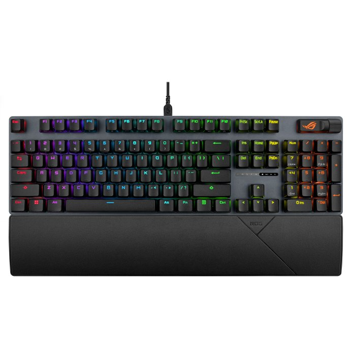 Клавиатура ASUS ROG Strix Scope II X — 90MP03XF-BKNA20, черна