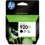 HP 920XL High Yield Black Original Ink Cartridge глава и патрон за мастиленоструен принтер 1 броя Оригинал Екстра (супер) висок добив