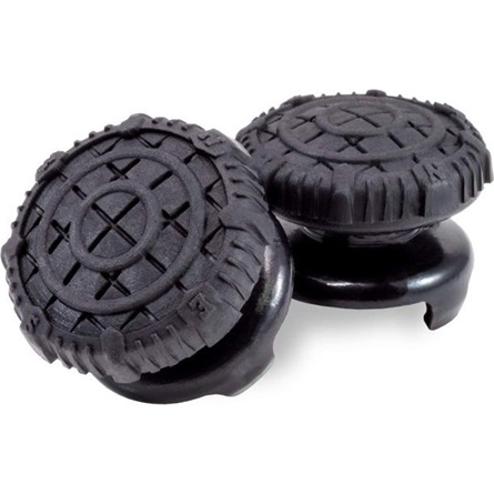 Set accesorii Thumb Grips KontrolFreek Nightfall PS4/PS5 pentru Dual Shock/Dual Sense, Negru