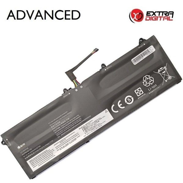 Notebook baterija, Extra Digital Advanced, LENOVO L21M4PD8, 4350mAh