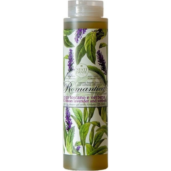 Romantica, wild tuscan lavender and verbena hab-és tusfürdő 300 ml
