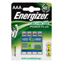 Акумулаторни батерии Energizer Power Plus AAA 700 mAh, 4 броя