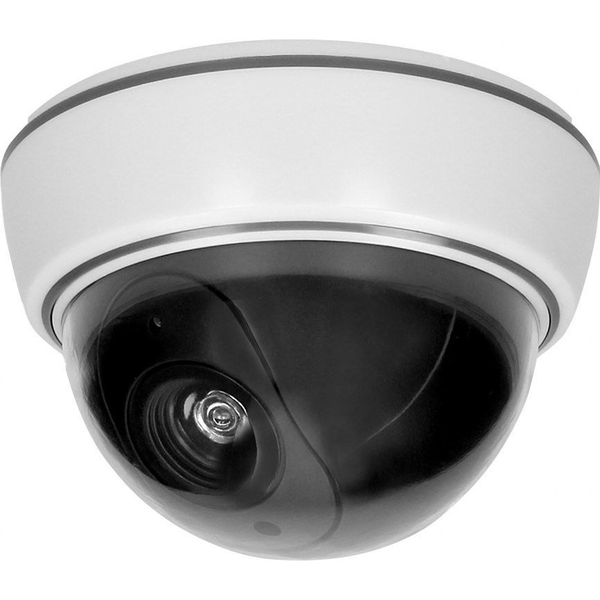 Kamera IP Orno Atrapa kopułowej kamery monitorującej bez podczerwieni CCTV, bateryjna