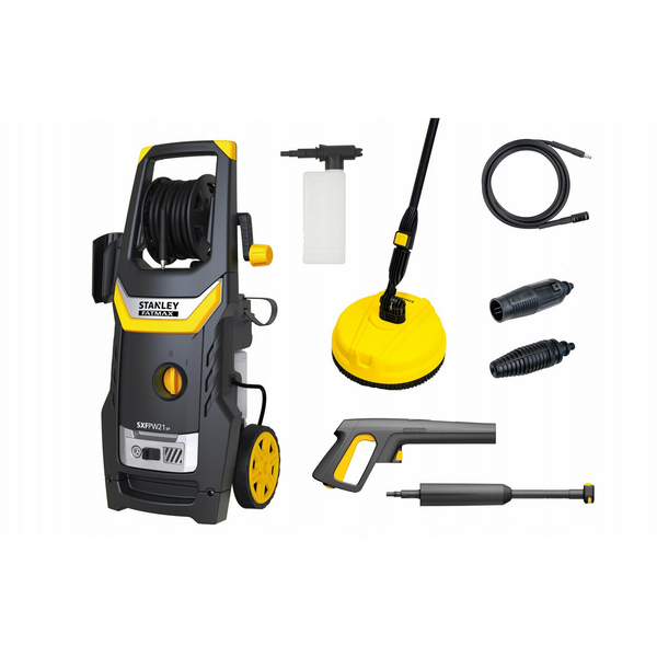 Tlaková myčka STANLEY FATMAX 160 barů 2,1 kW + čistič na terasy