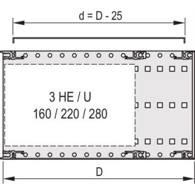 nVent SCHROFF 24560056 Betekintő blende 1 db (26.15.5128)