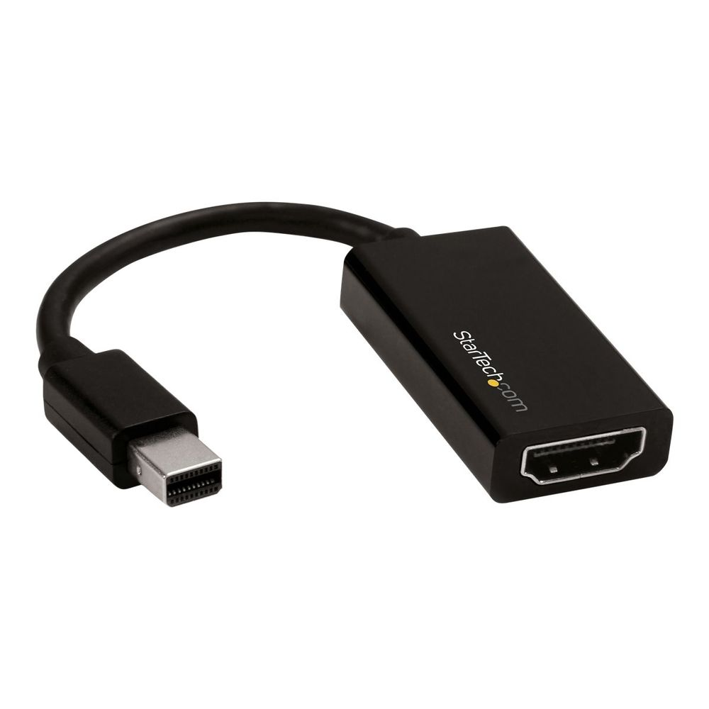 StarTech.com MDP2HD4K60S video átalakító kábel 0,148 M Mini DisplayPort HDMI Fekete (MDP2HD4K60S)