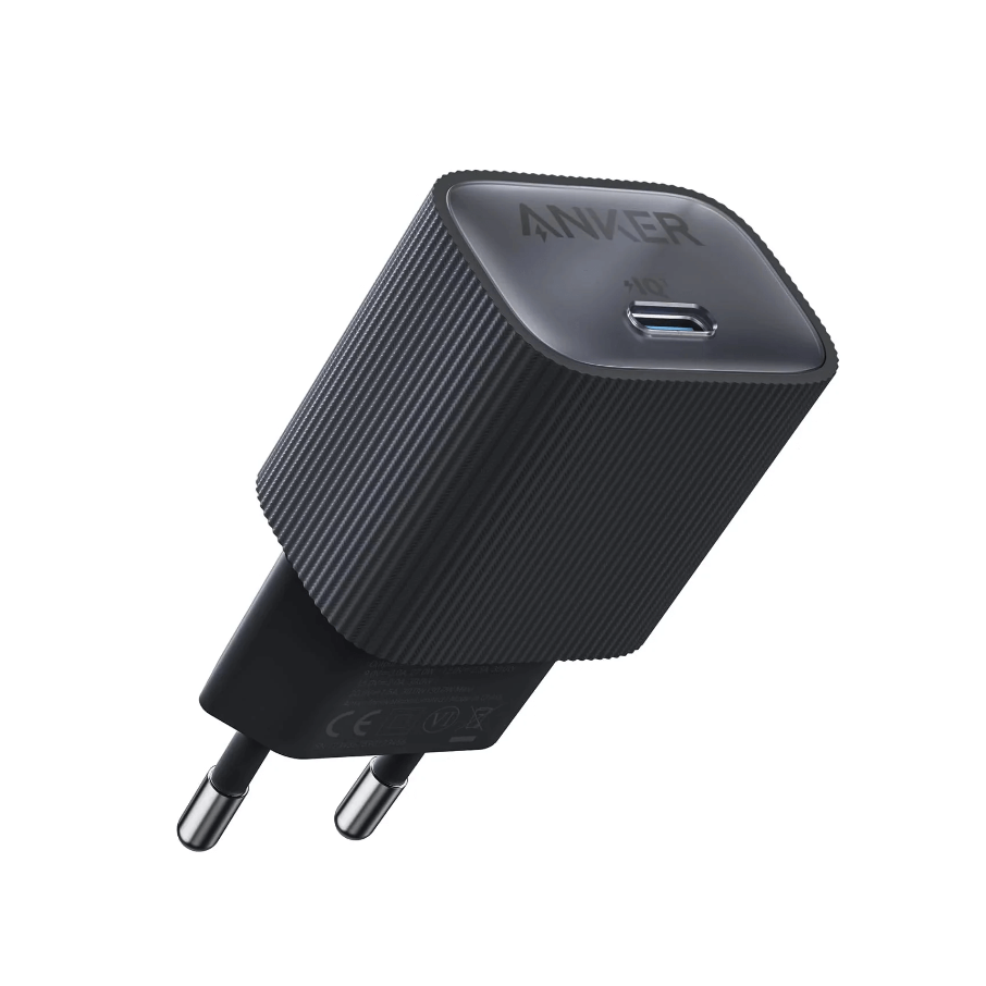 Anker 511 Nano 4 USB-C Hálózati töltő - Fekete (30W) (A2337G11)