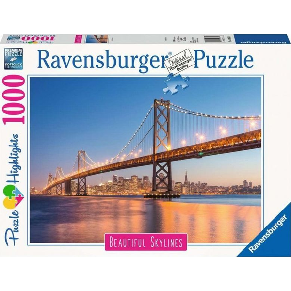 Ravensburger 14083 1000 db Puzzle - Beautiful Skylines - San Francisco 