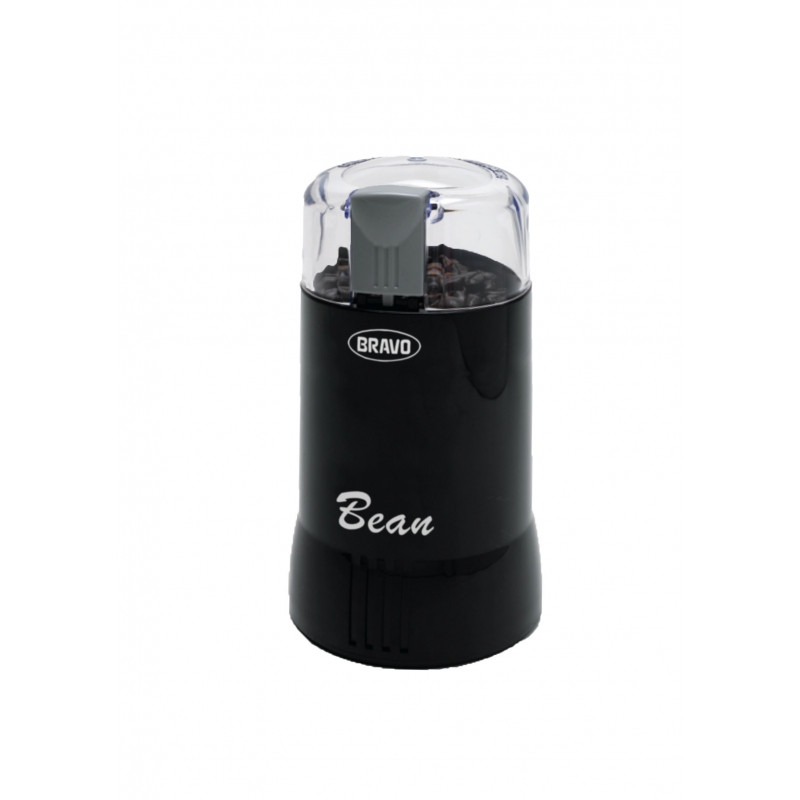 Bravo B-4307BK Elektromos kávédaráló 60g 150W - Fekete (B-4307BK)