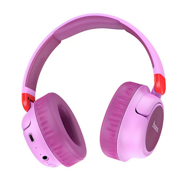 Hoco W43 Bluetooth fejhallgató rózsaszín